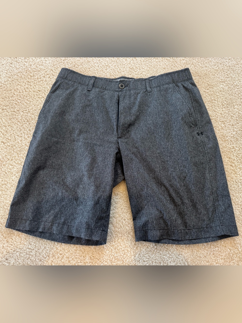 Under Armour Men's Charcoal Performance Shorts
